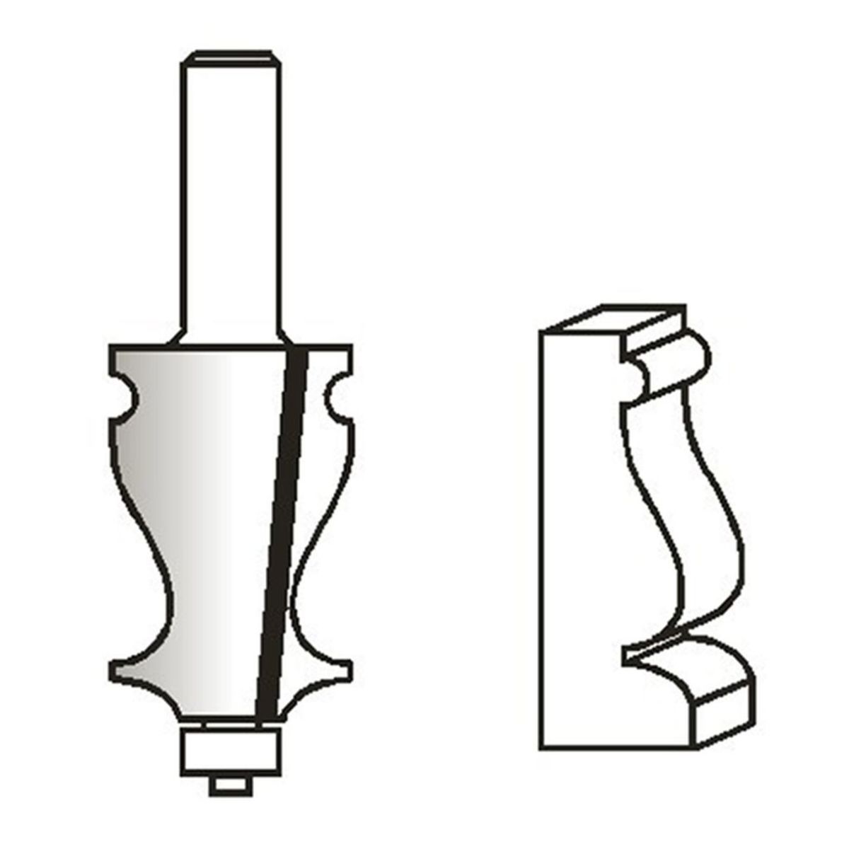 ดอกFISH HANDRAIL BIT 1-1/8