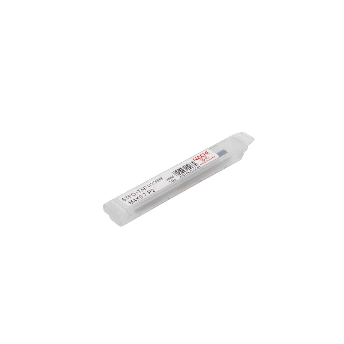 L6868_M5X0.8R+1 ดอกต๊าปร่องตรงสีดำ