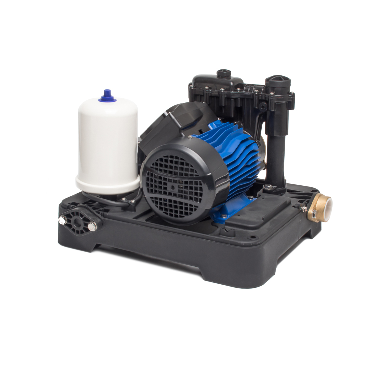 HQSM405-AX ปั๊มน้ำอัตโนมัติ 400W +ฝาครอบ