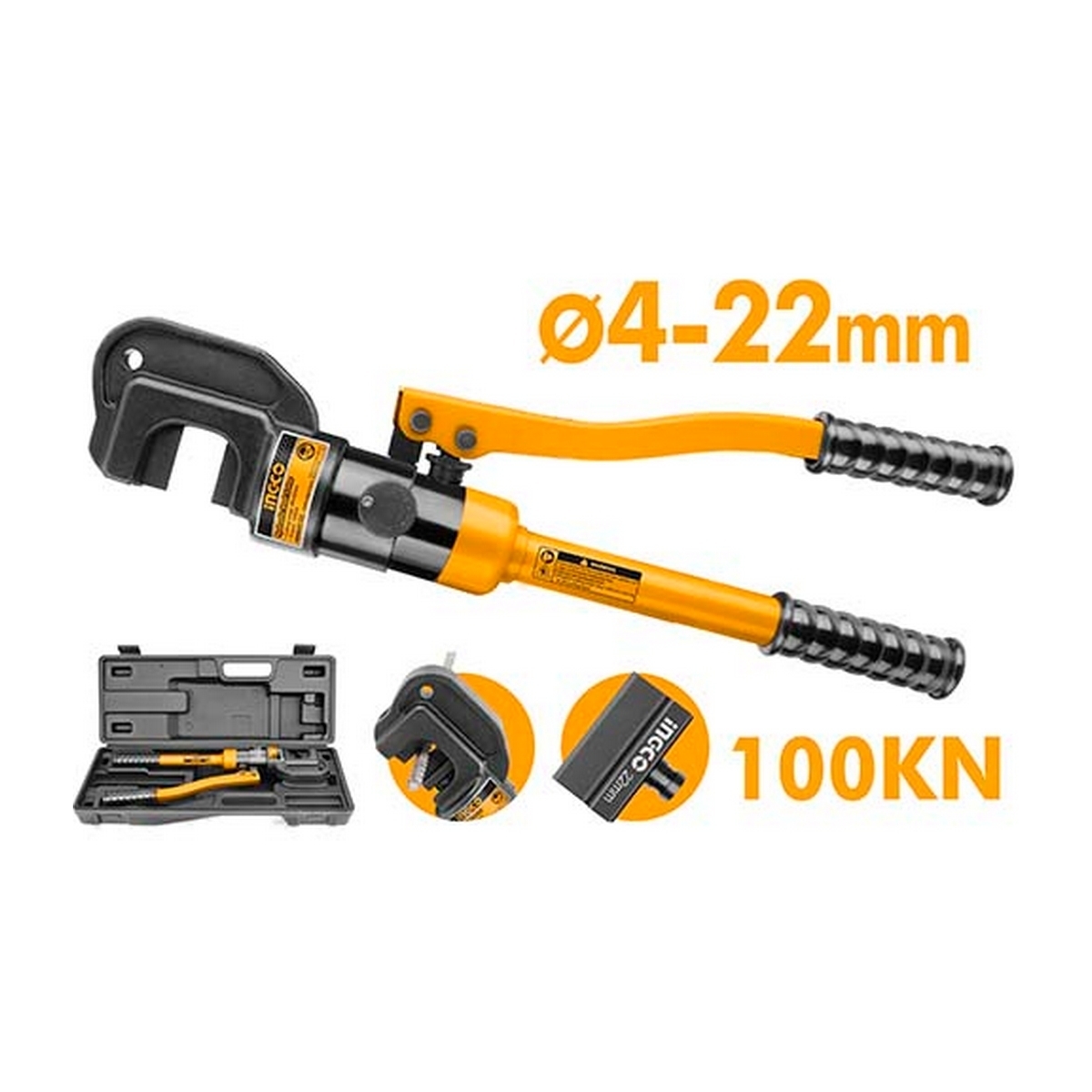 HHSC0122 คีมตัดเหล็กไฮดรอลิก 4-22MM