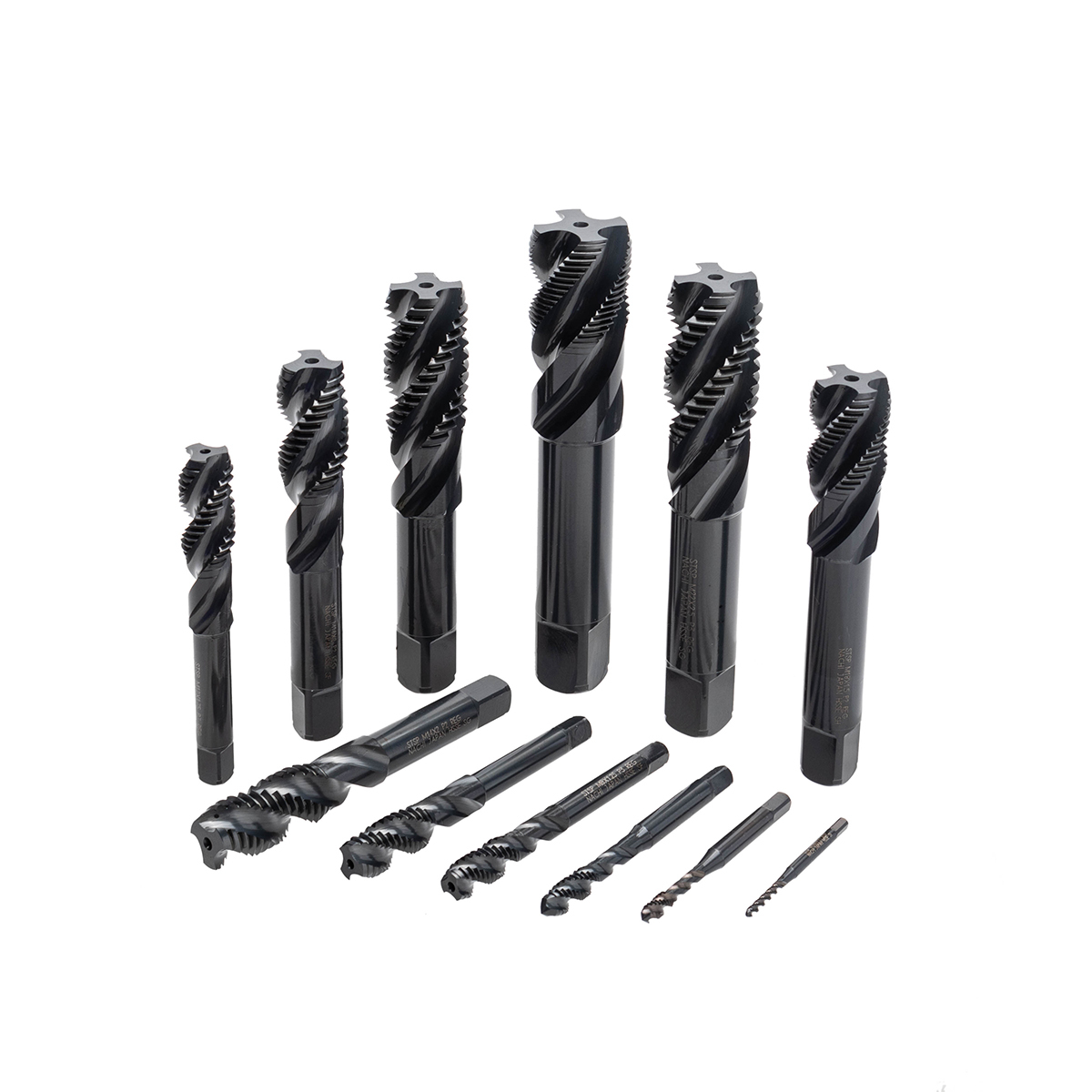 L6866_M22X1.5R ดอกต๊าปร่องเกลียวสีดำ