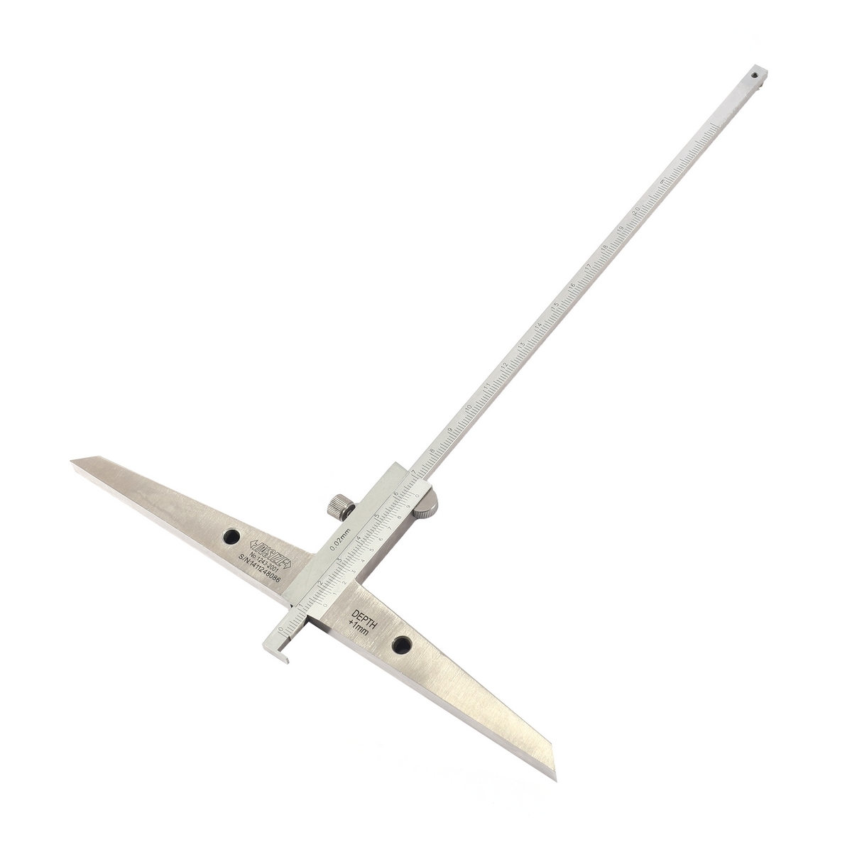 1243-2001 เวอร์เนียวัดลึก 0-300มม/0-12