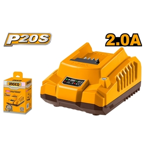 P20S แท่นชาร์จแบตเตอรี่ 2.0A