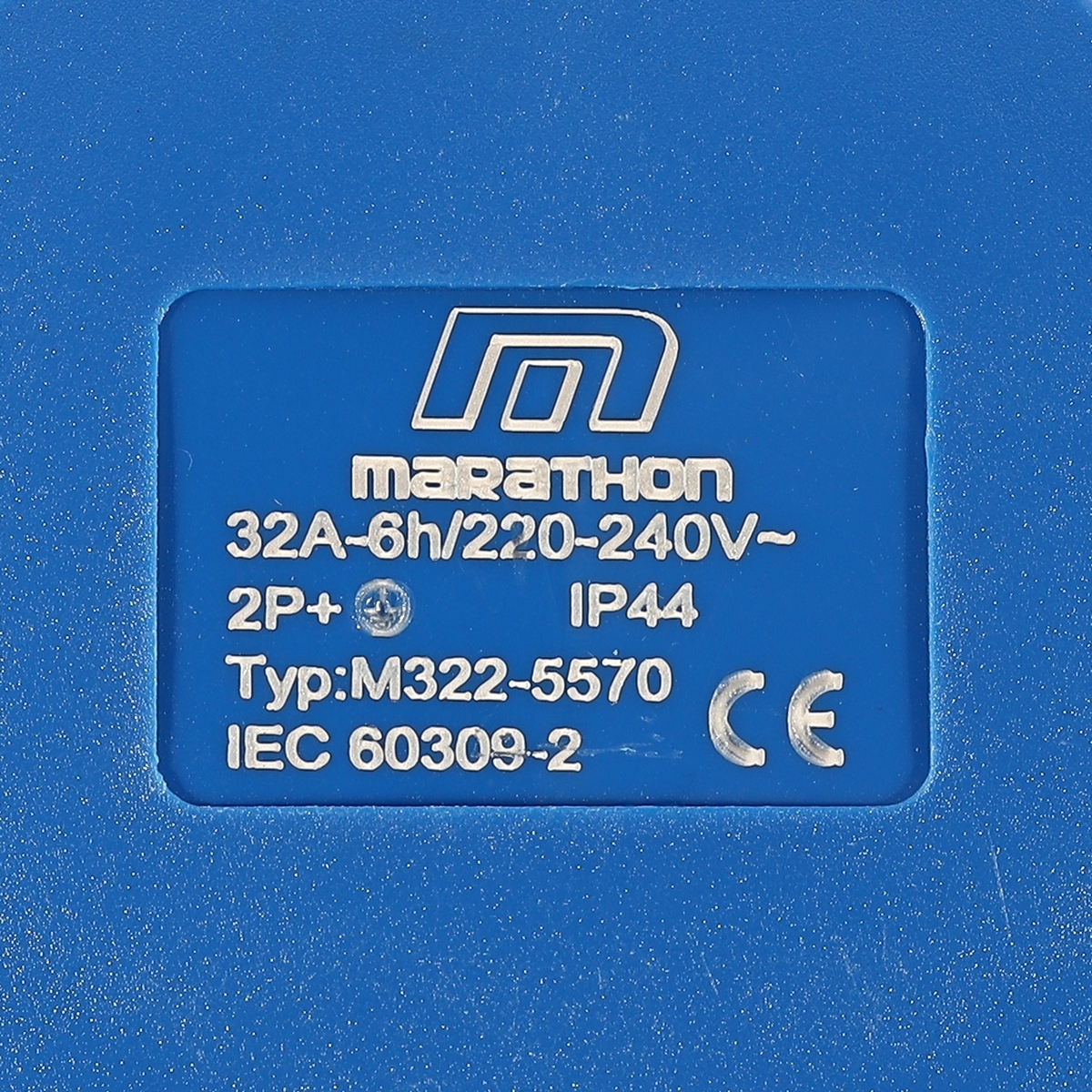 IP44 ปลั๊กตัวเมียฝังตรง 32A 2P+E 220V