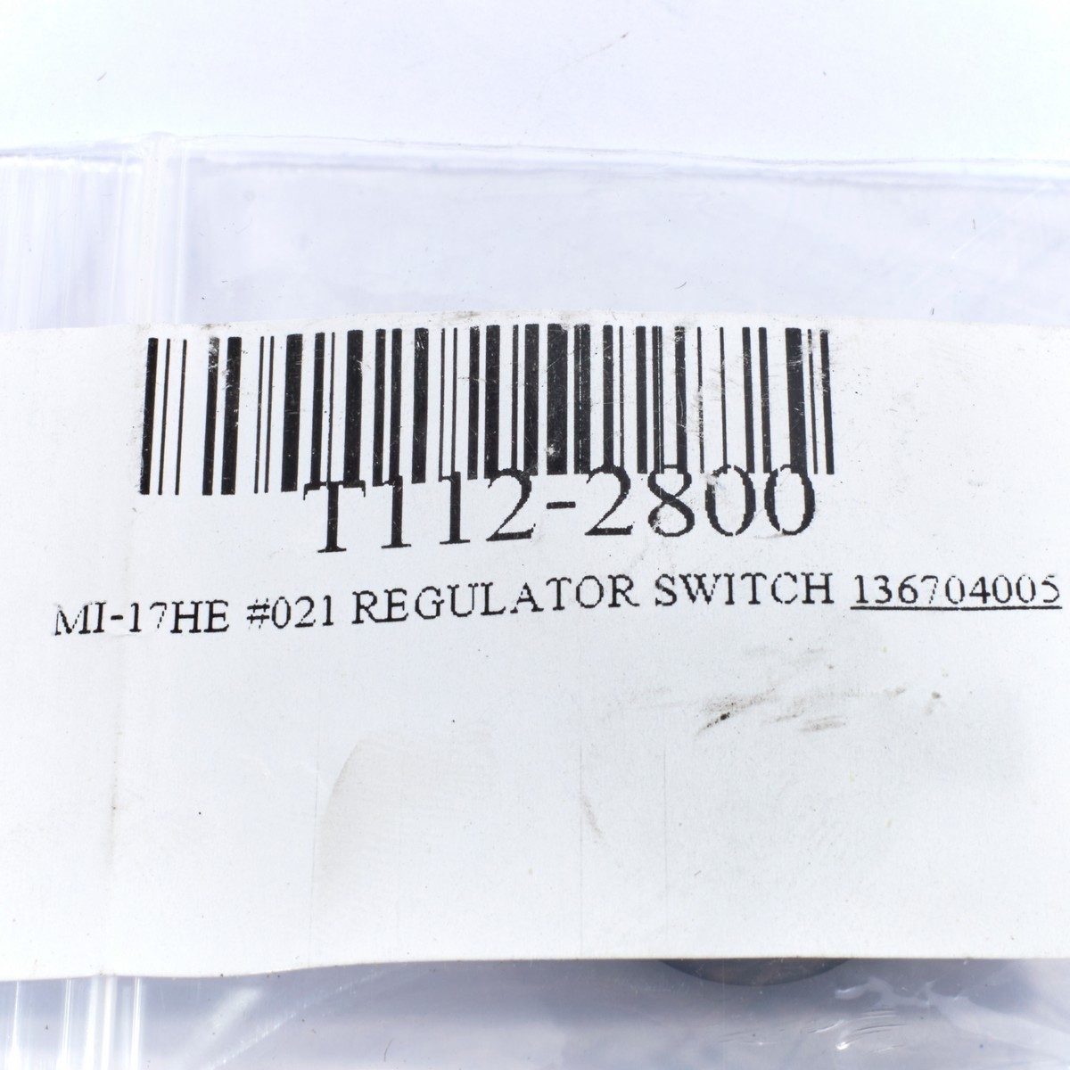 MI-17HE #021 REGULATOR SWITCH