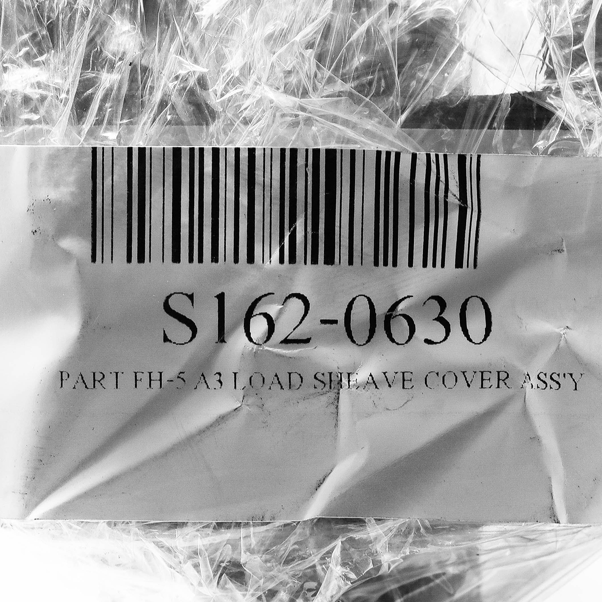PART FH-5 A3 LOAD SHEAVE COVER ASS'Y