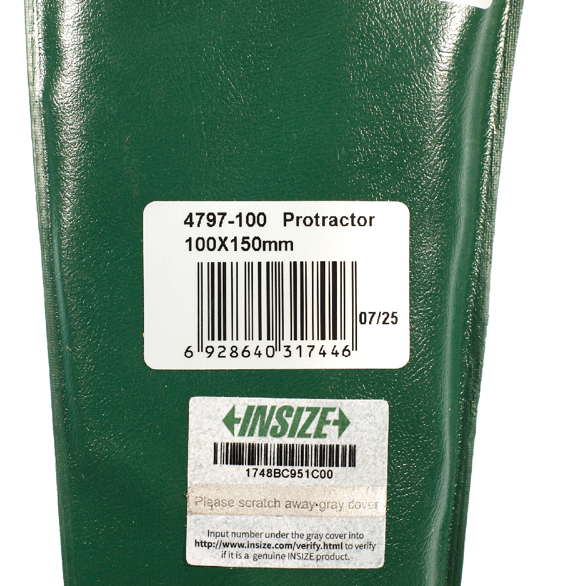 4797-100 เกจวัดมุมเหล็ก 100X150MM