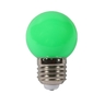 หลอดปิงปอง LED อีโค่ E27 2.5W สีเขียว