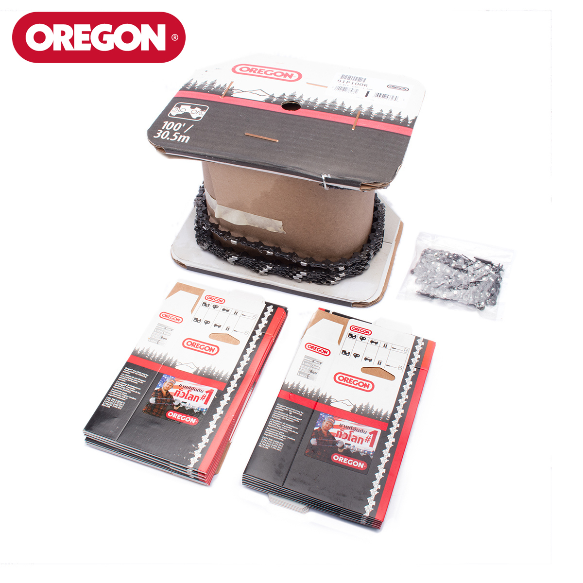 ม้วน 91P โซ่ 3/8LP (เล็ก) ประหยัด 820T
