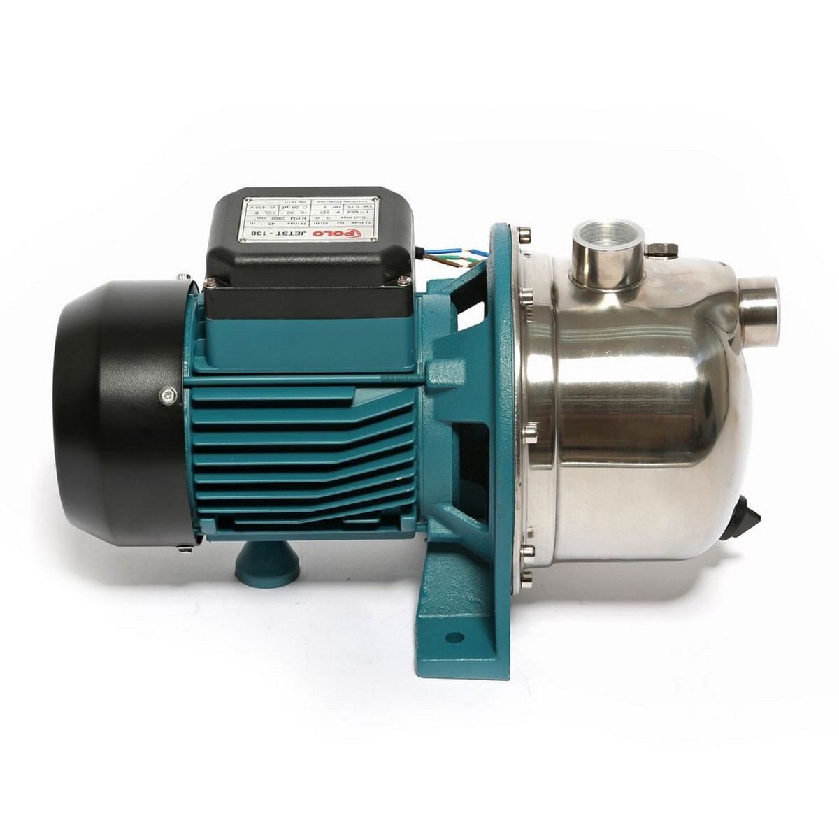JETST-130 ปั๊มหอยโข่งล่อน้ำ 1HP,1