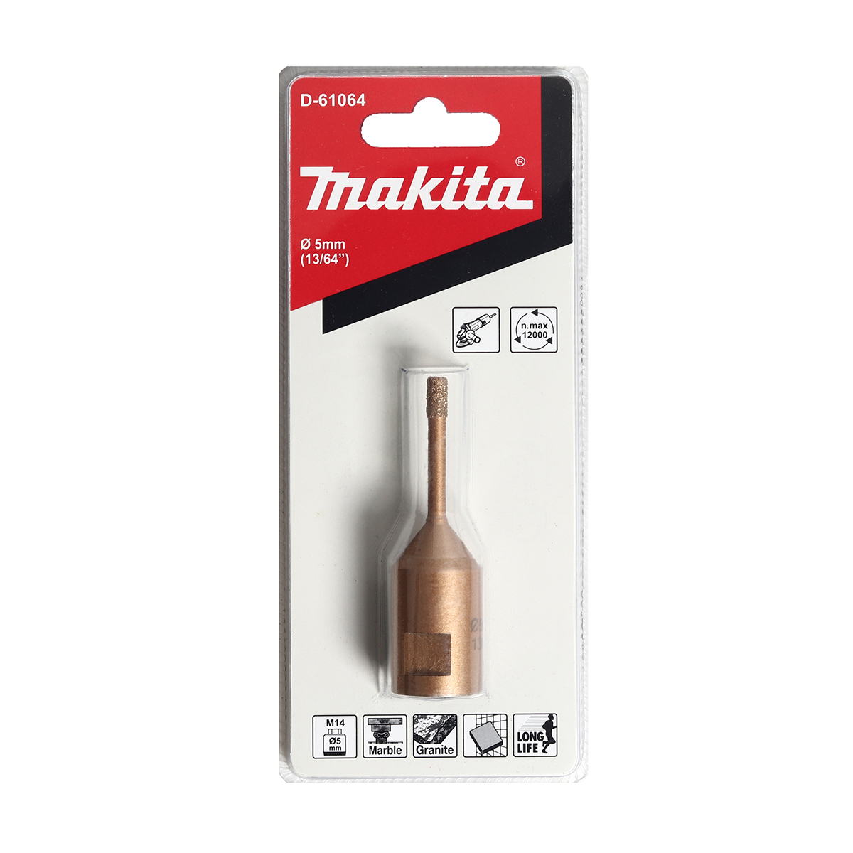 กระบอกเพชร 5MM-สำหรับเจียร์ 5