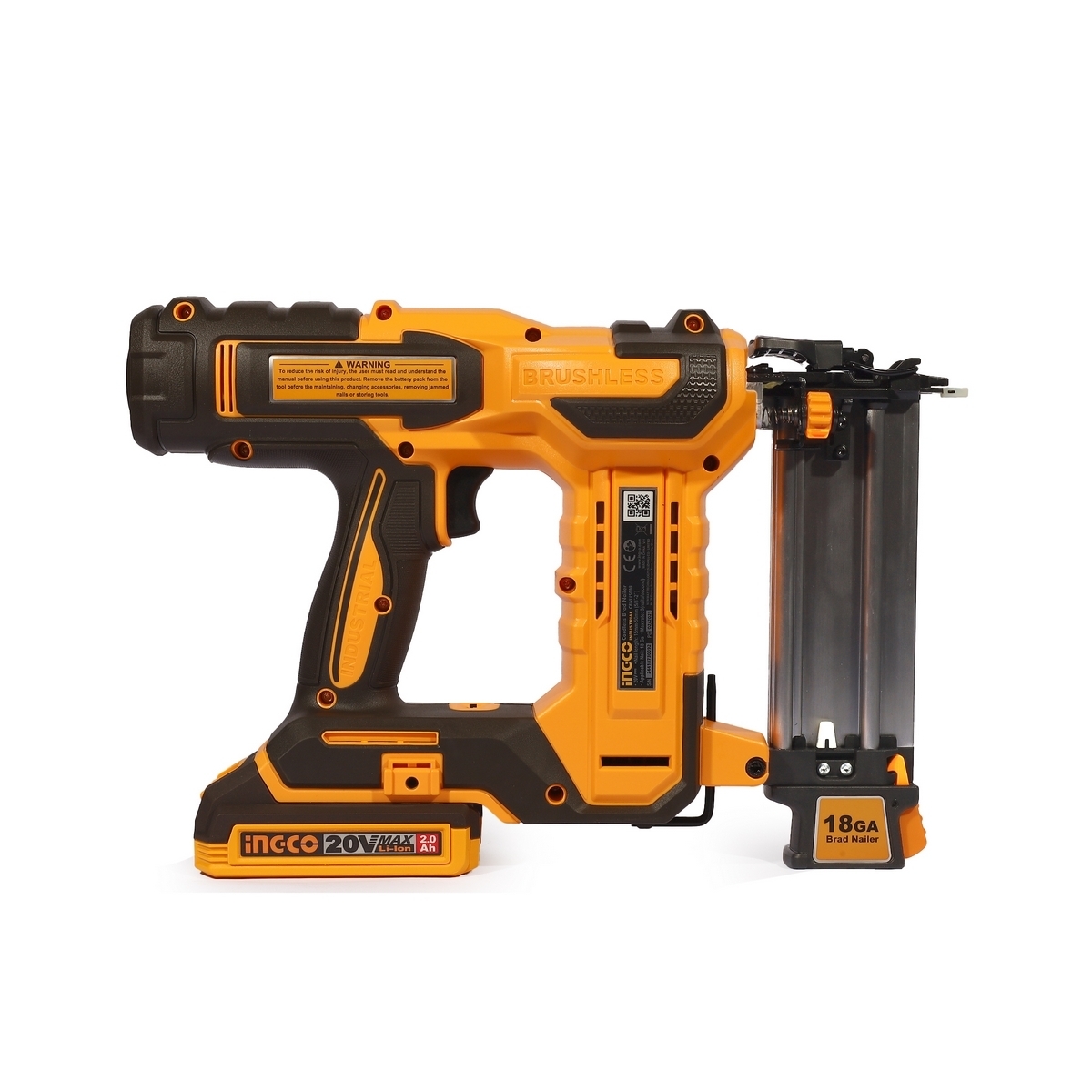 20V เครื่องยิงตะปู F15-F50 -ชุด 2.0AH*1
