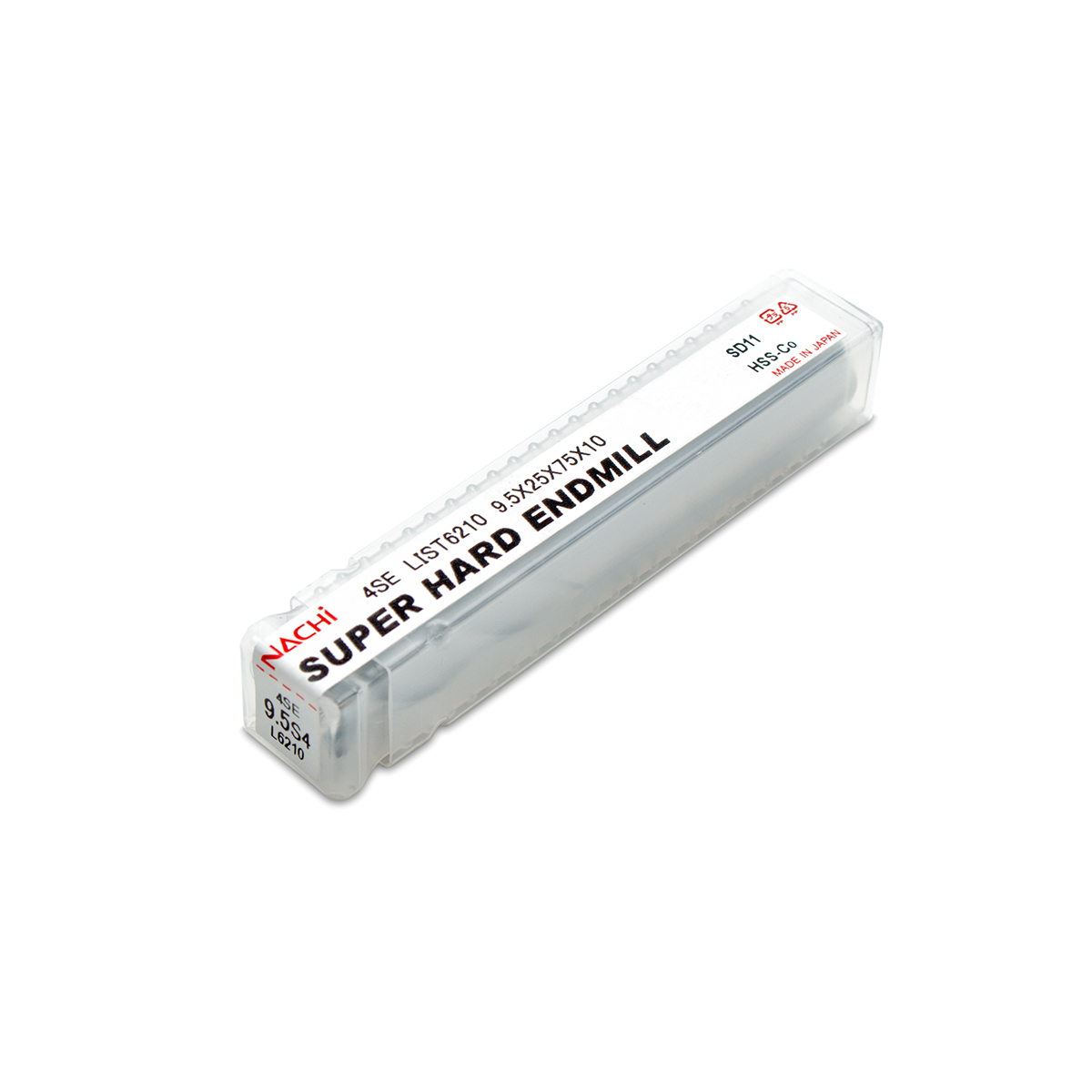 L6210_10.0MM ดอกเอ็นมิลล์ 4เขี้ยว