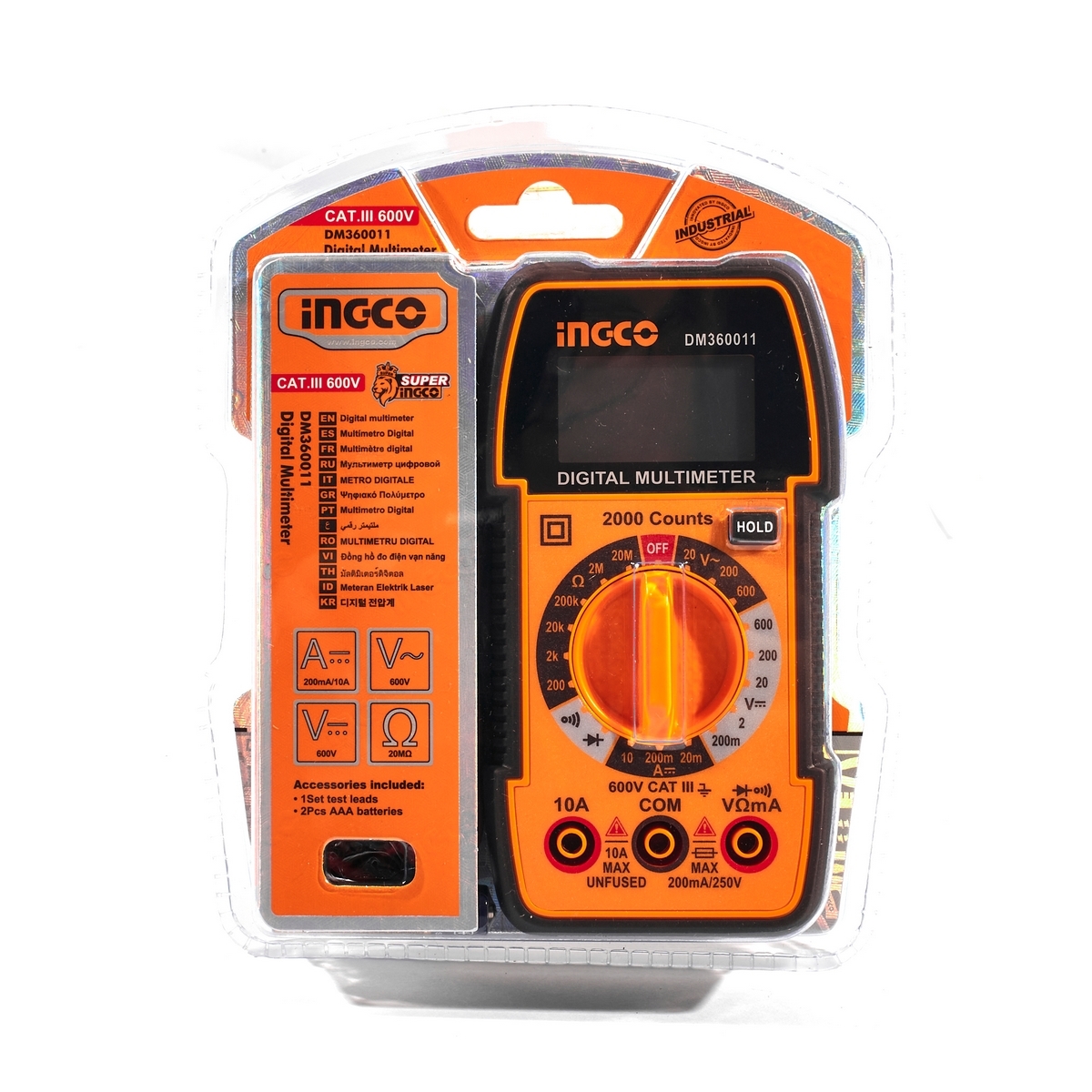 DM360011 ดิจิตอลมัลติมิเตอร์ TRUR RMS