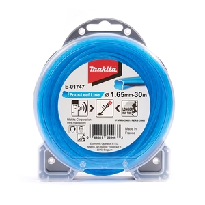 สายเอ็นตัดหญ้า 4 แฉก สีฟ้า 1.6MMX 30M