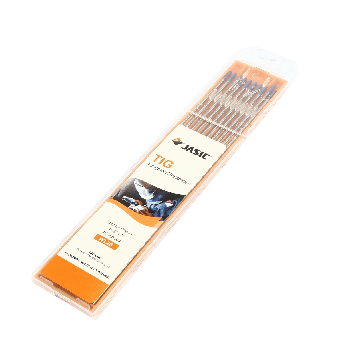 ลวดทังสเตนสีฟ้า (WL20) 1.6MM(10PCS/1PAC)