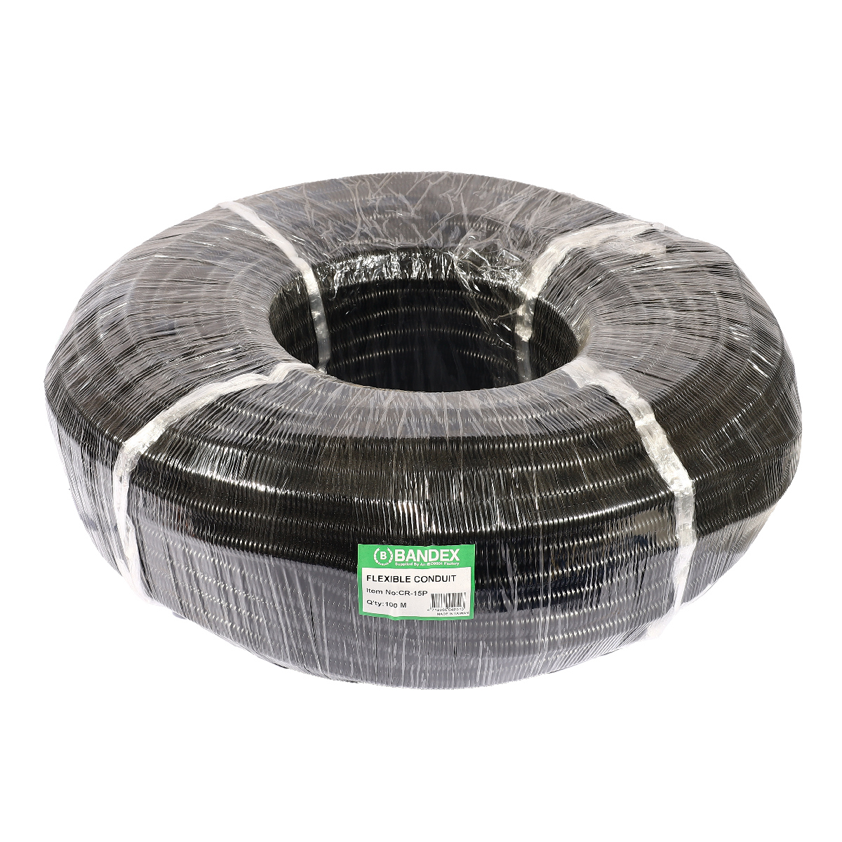 CR-15Pท่อลูกฟูกแบบผ่า รูวงใน15MM (100M)
