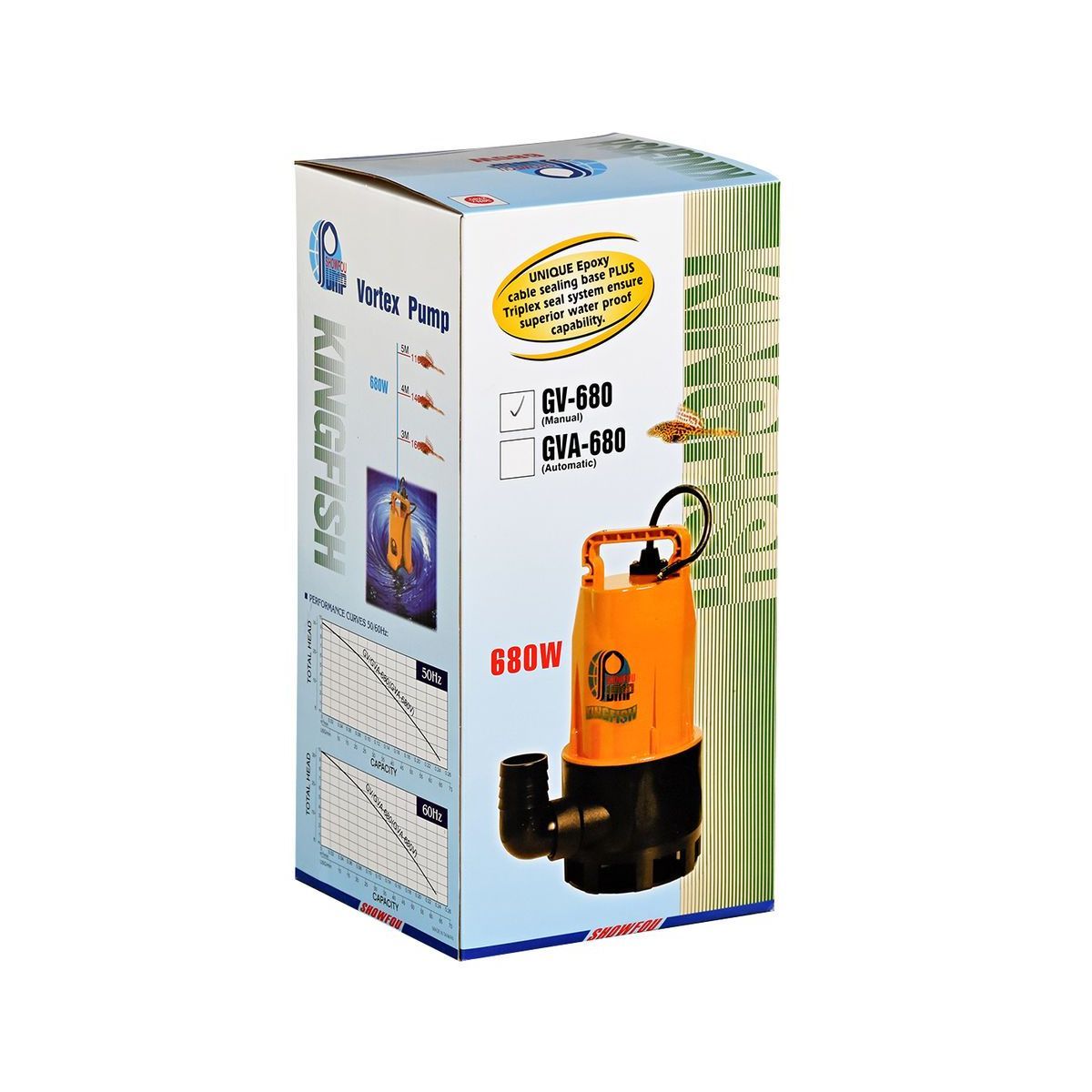 GV-680 ปั๊มจุ่มน้ำเสีย 680W  2