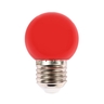หลอดปิงปอง LED อีโค่ E27 2.5W สีแดง