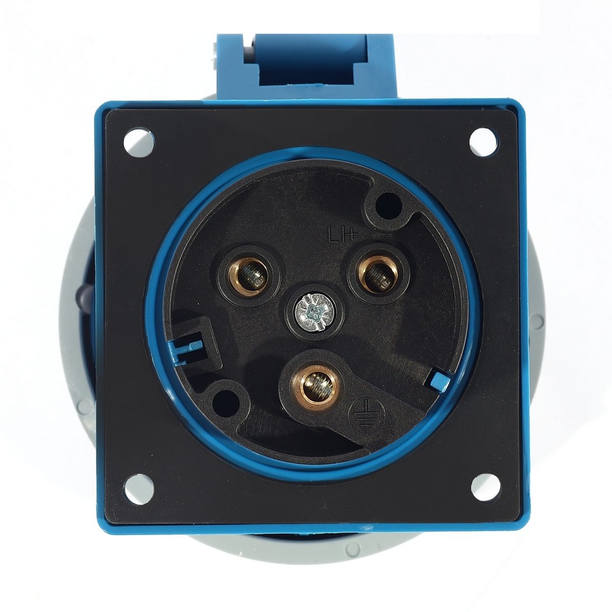 IP67 ปลั๊ก-เมียติดผนัง 2P+E 32A-6H 230V