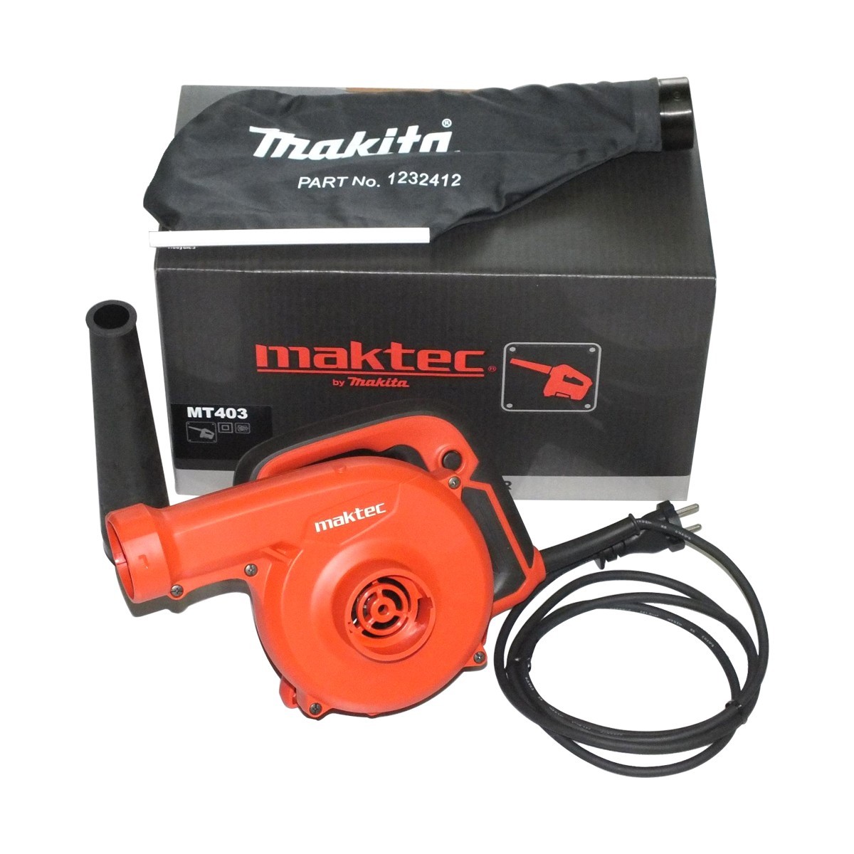 MT-403 เครื่องเป่าลมมีถุงเก็บฝุ่นปรับรอบ