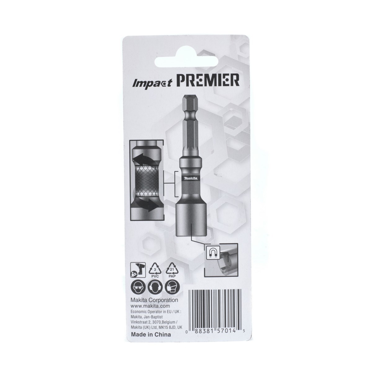 E-03486ดอกไขควงหัวลูกบล๊อก13X65MMPREMIER