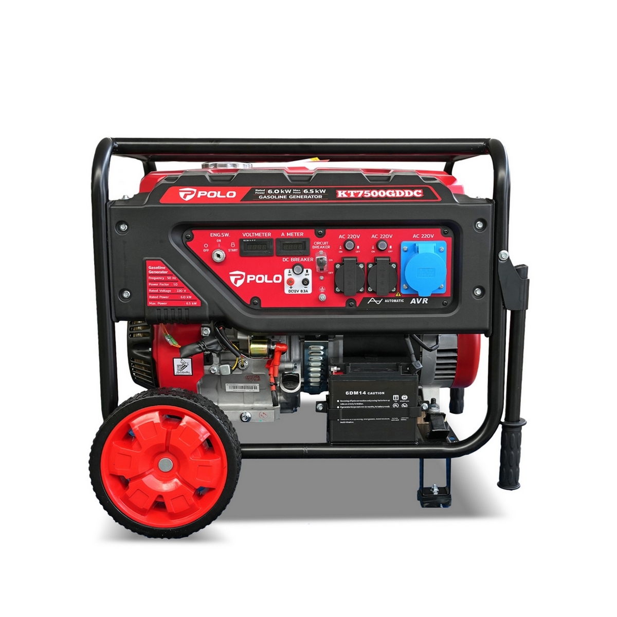 KT7500GDDC เครื่องปั่นไฟ 6.5 KW (รุ่นG)