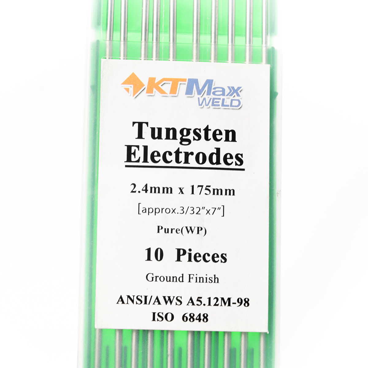 ลวดทังสเตนสีเขียว (WP) 2.4MM(10PCS/1PAC)