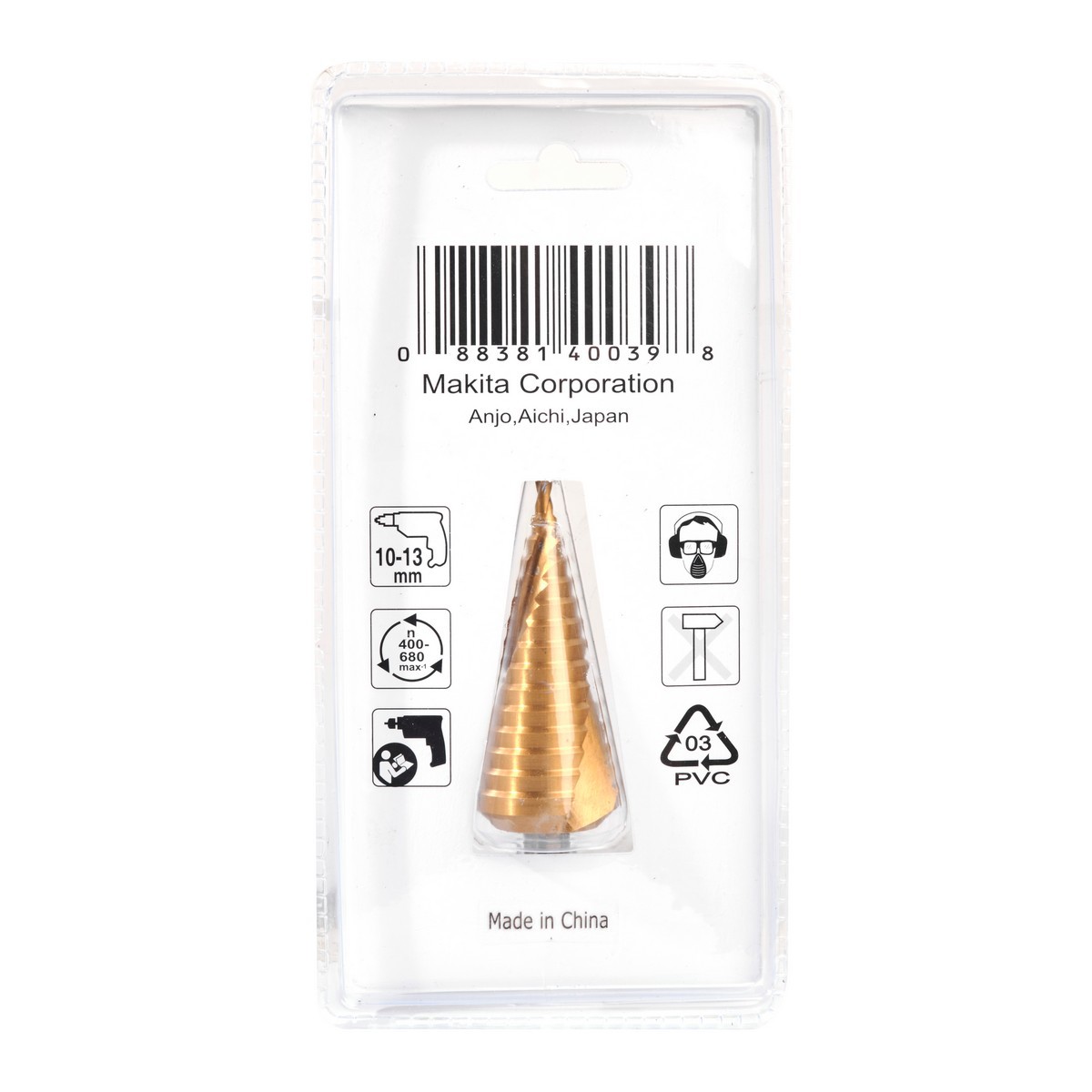 ดอก STEP DRILL 4-32 MM ร่องเกลียวTI-N