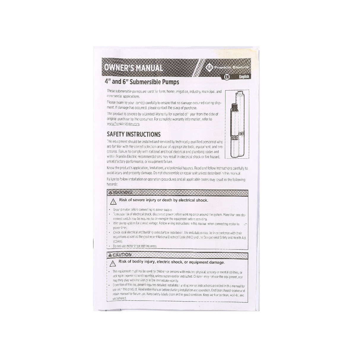 เฉพาะปั๊ม 1 HP TRI15-10 (45FA1P4-PEXB)