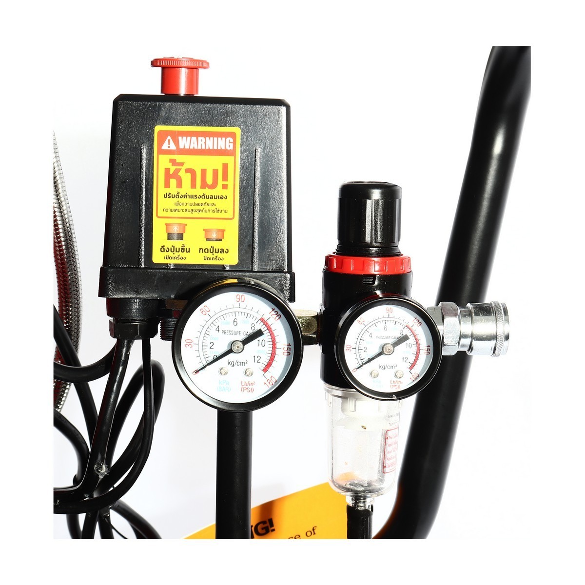 TP15001-50 ปั๊มลมออยล์ฟรี 2HP(2P) 50L