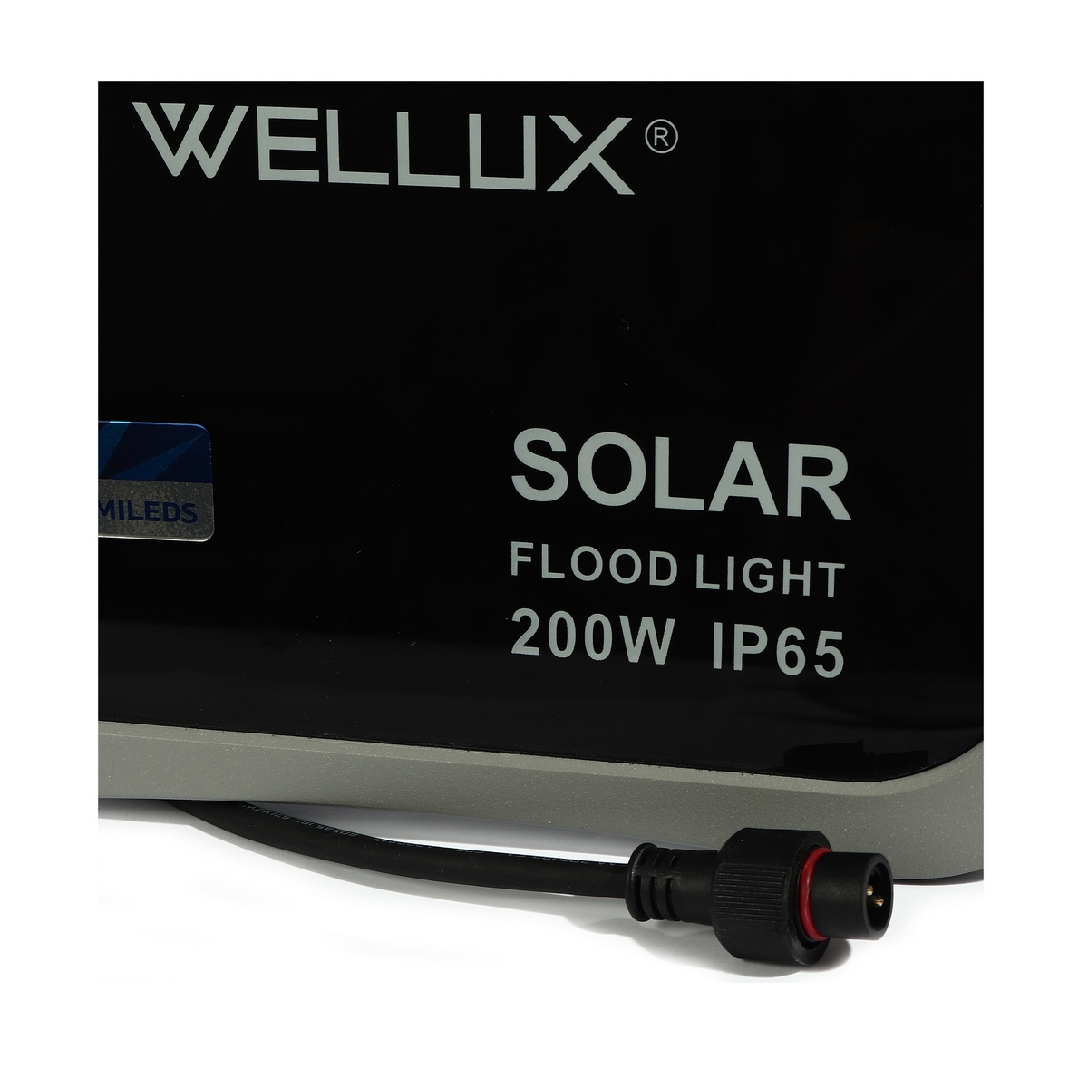 ชุดLEDโซล่าร์ฟลัดไลท์ CALIFORNIA 200W DL