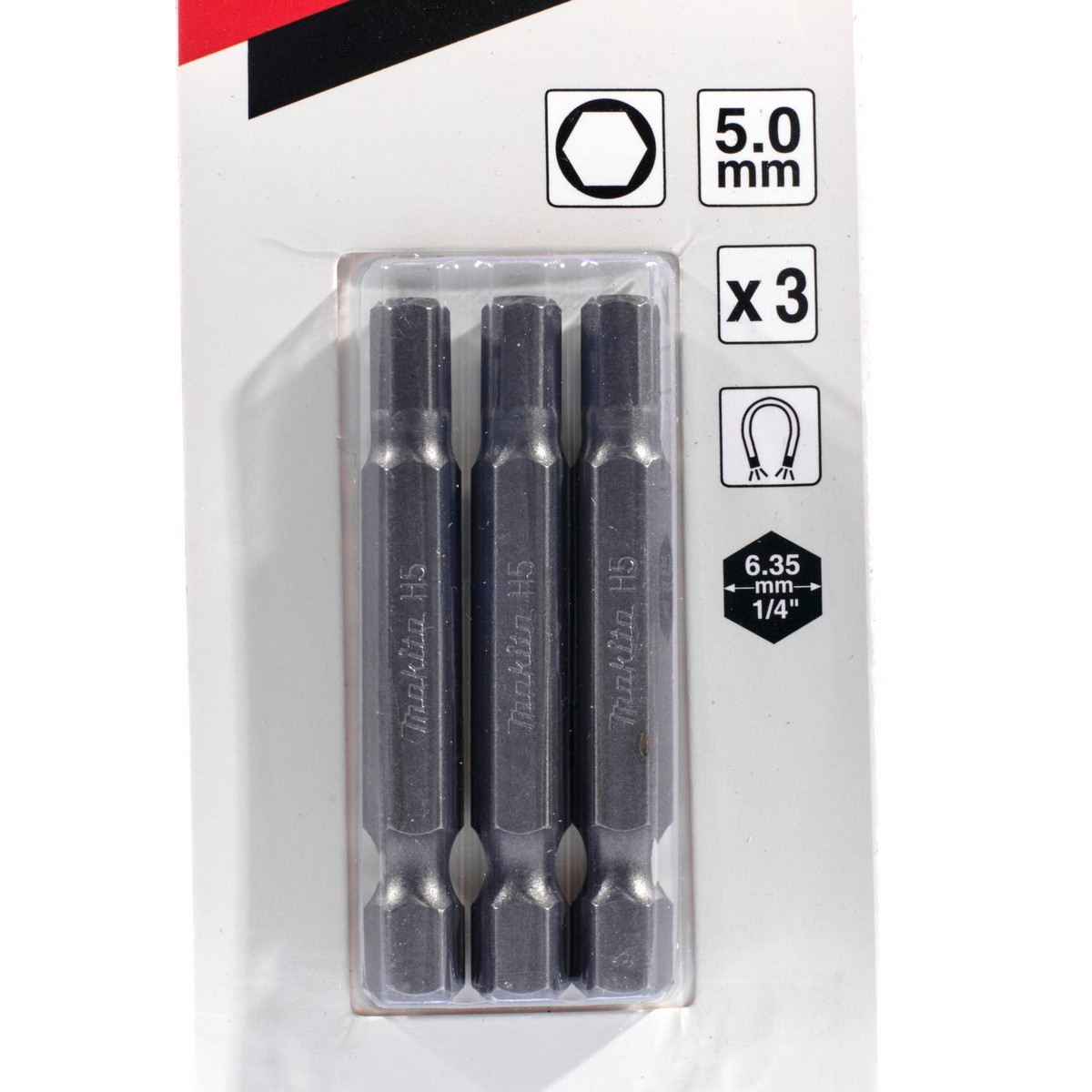 ดอกไขควง HEX-5 X 50MM (3ดอก/ชุด)