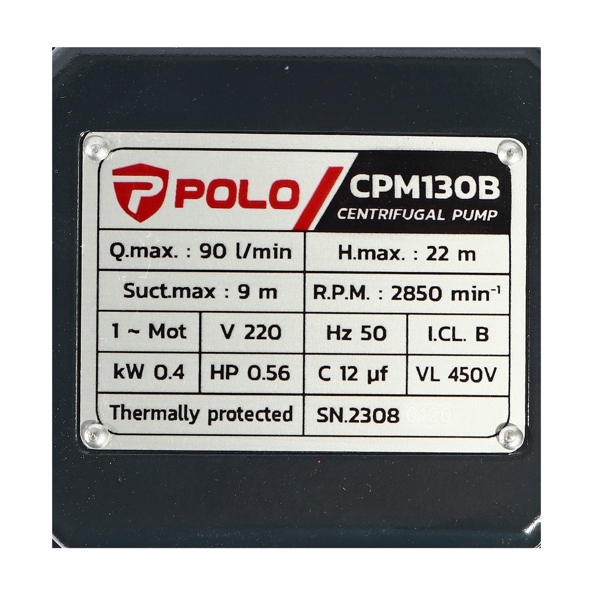 CPM-130B ปั๊มหอยโข่ง 0.5HP 1