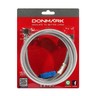 DM-120P สายน้ำดีถักสแตนเลส 1/2"ยาว120ซม.
