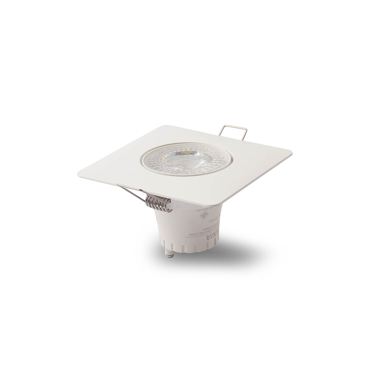 LED ดาวน์ไลท์หน้าเหลี่ยม 6W WW ปรับได้