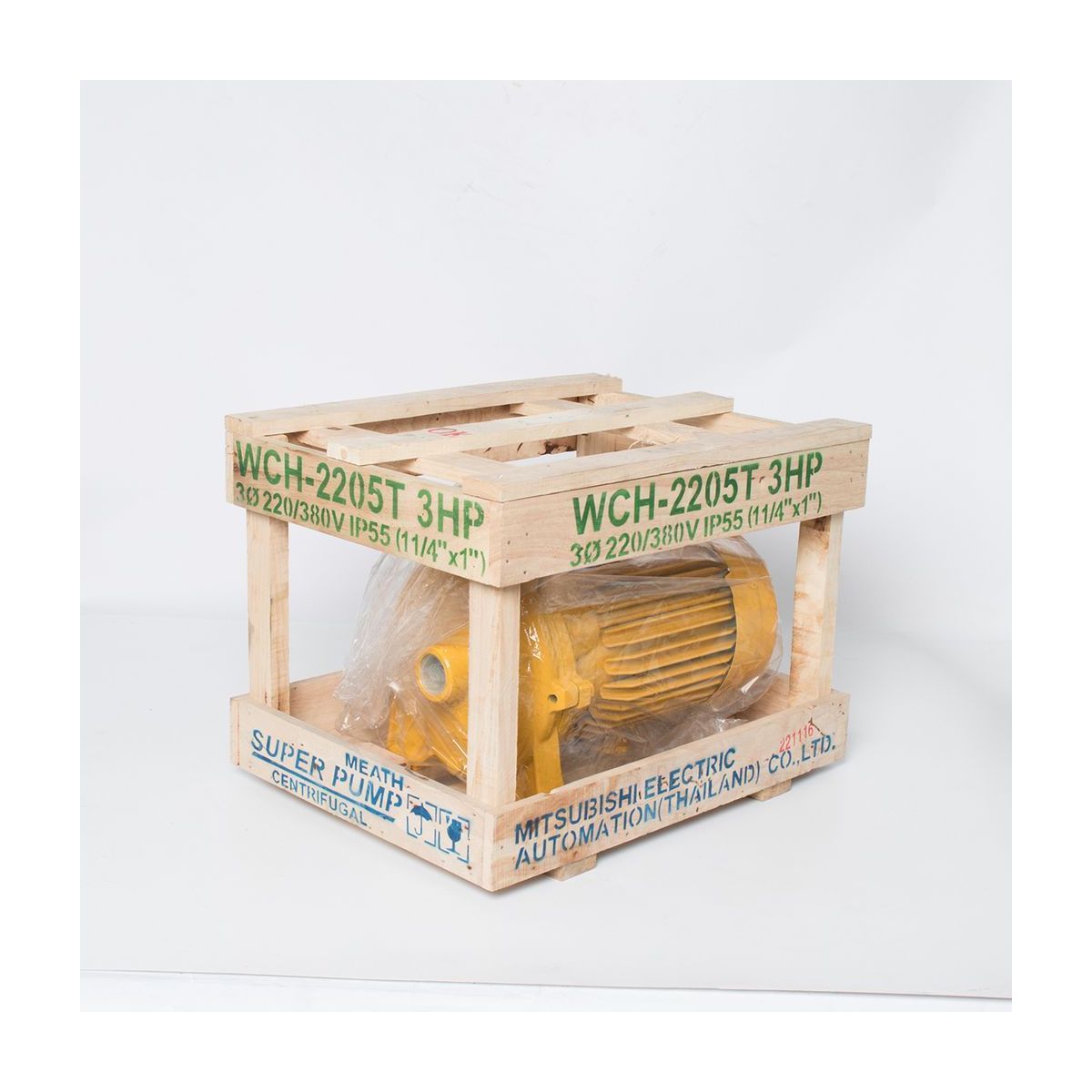 WCH-2205-T ปั๊มหอยโข่งส่งสูง 3HP 3เฟส