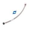 DM-14P สายน้ำดีถักสแตนเลส 1/2" ยาว 14"