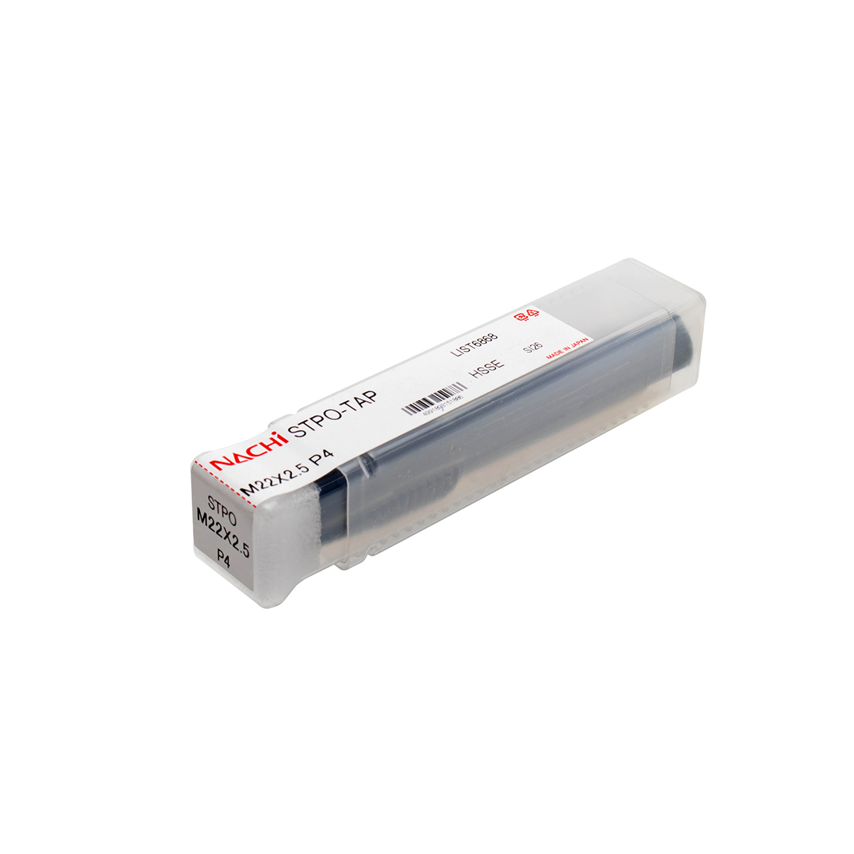 L6868_M16X2R ดอกต๊าปร่องตรงสีดำ