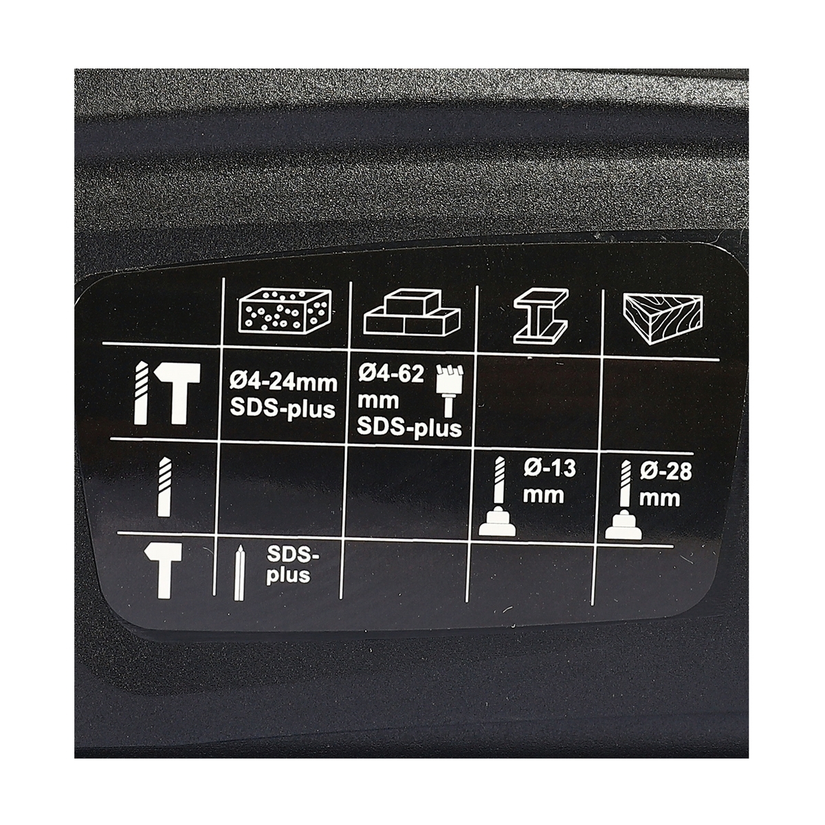 20V-BL โรตารี่ 24MM 3ระบบ/2.8J ตัวเปล่า