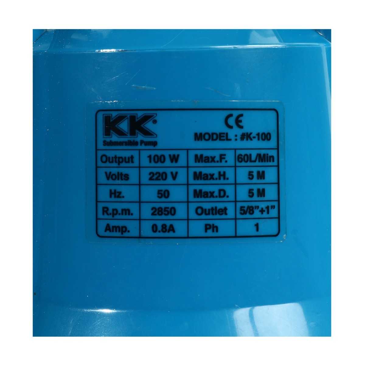 KK K-100 ปั๊มจุ่ม 100W(1