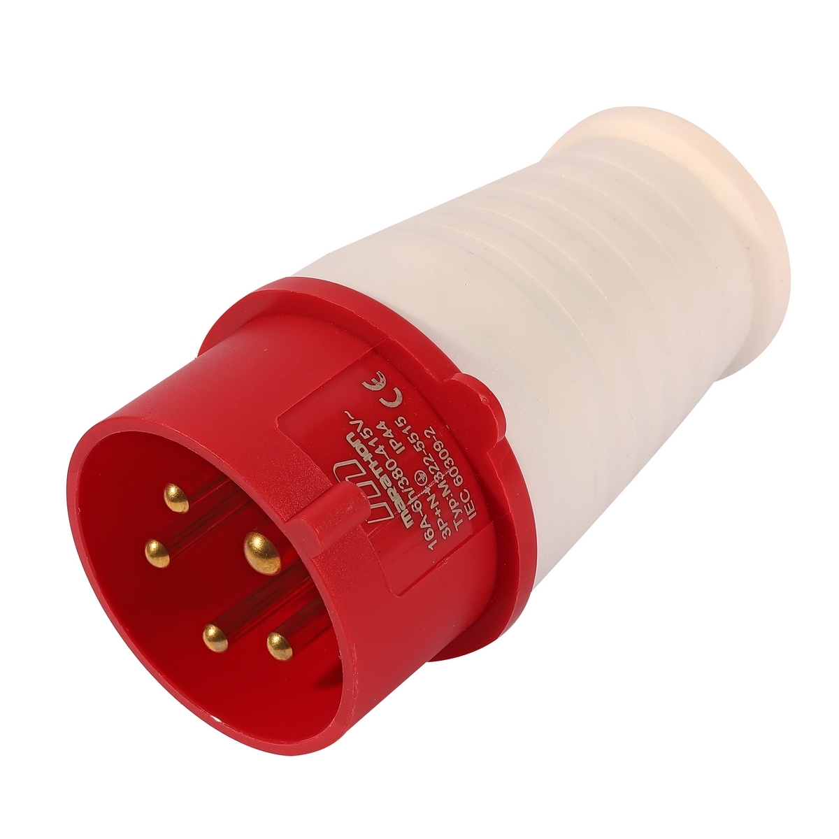 IP44 ปลั๊กตัวผู้ 16A 3P+N+E 380V