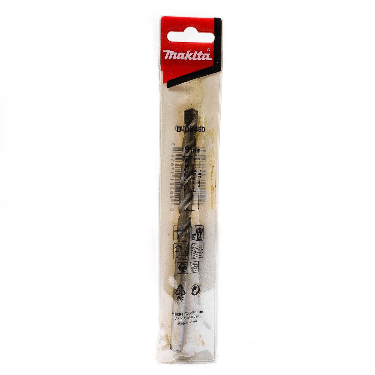 D-05480/D-05315 ดอกเจาะปูนตรง 9 X 150 MM