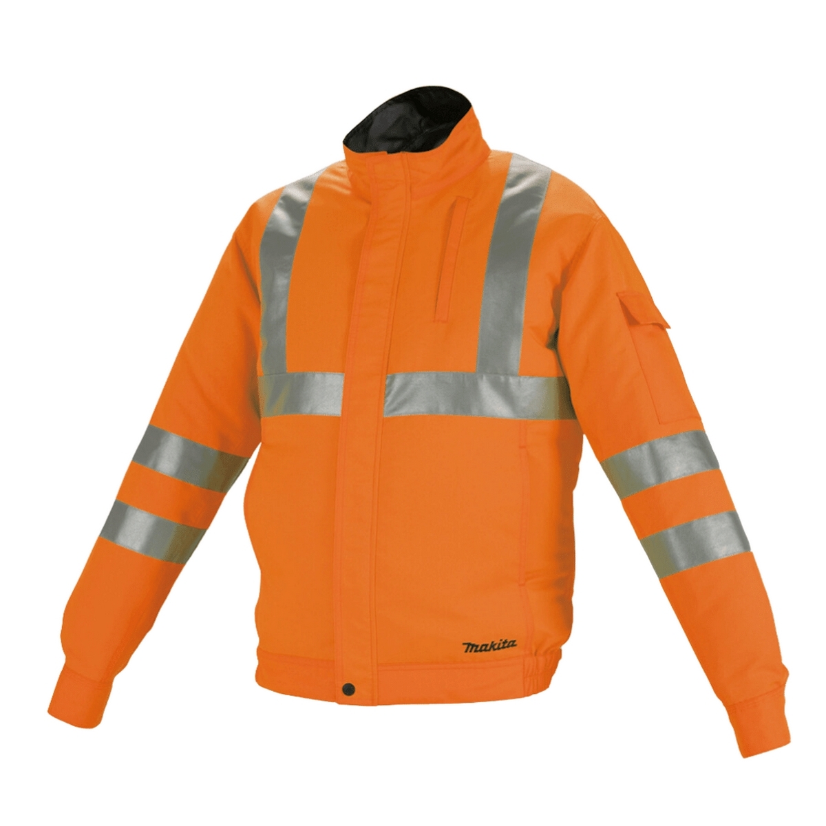 DFJ214CXL เสื้อแจ๊คเก็ตผ้าPOLYESTERส้มXL
