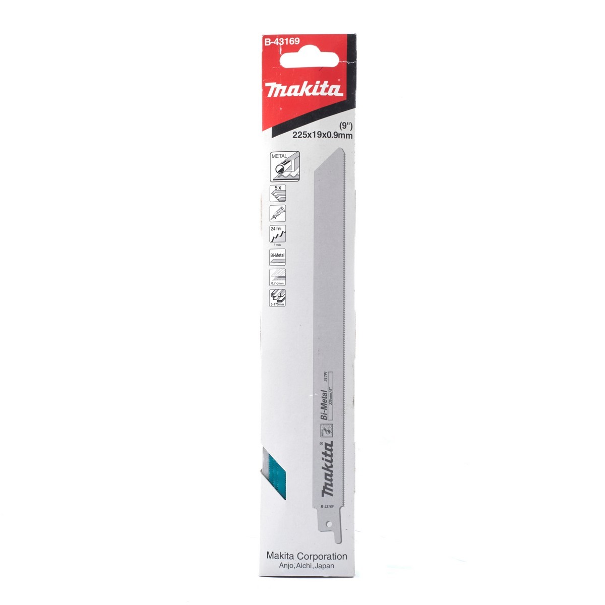 ใบเลื่อย JR3050T 24T/225MM/โลหะ(5PC/1PA)