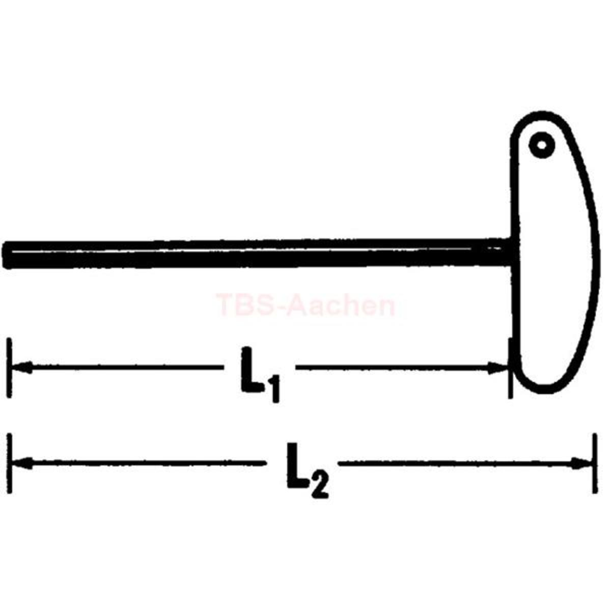 10768-4 T-HANDLED SCREWDRIVER