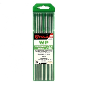 ลวดทังสเตนสีเขียว (WP) 2.4MM(10PCS/1PAC)