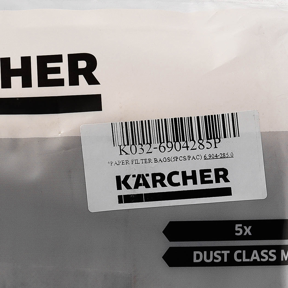 *PAPER FILTER BAGS(5PCS/PAC)