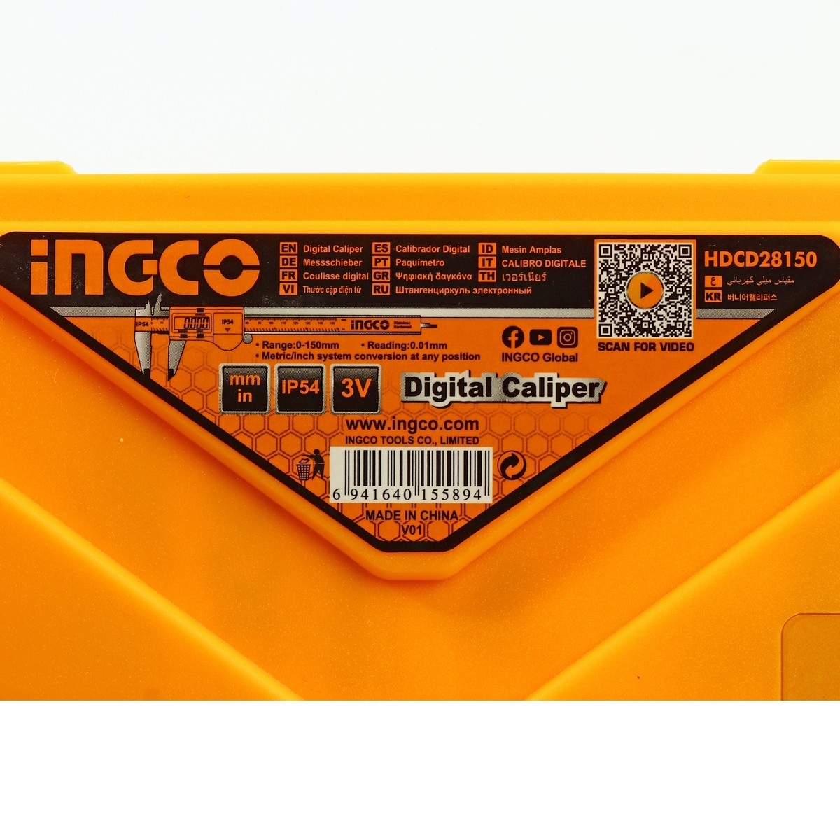 HDCD28150 เวอร์เนียร์ดิจิตอล 0-150 MM.