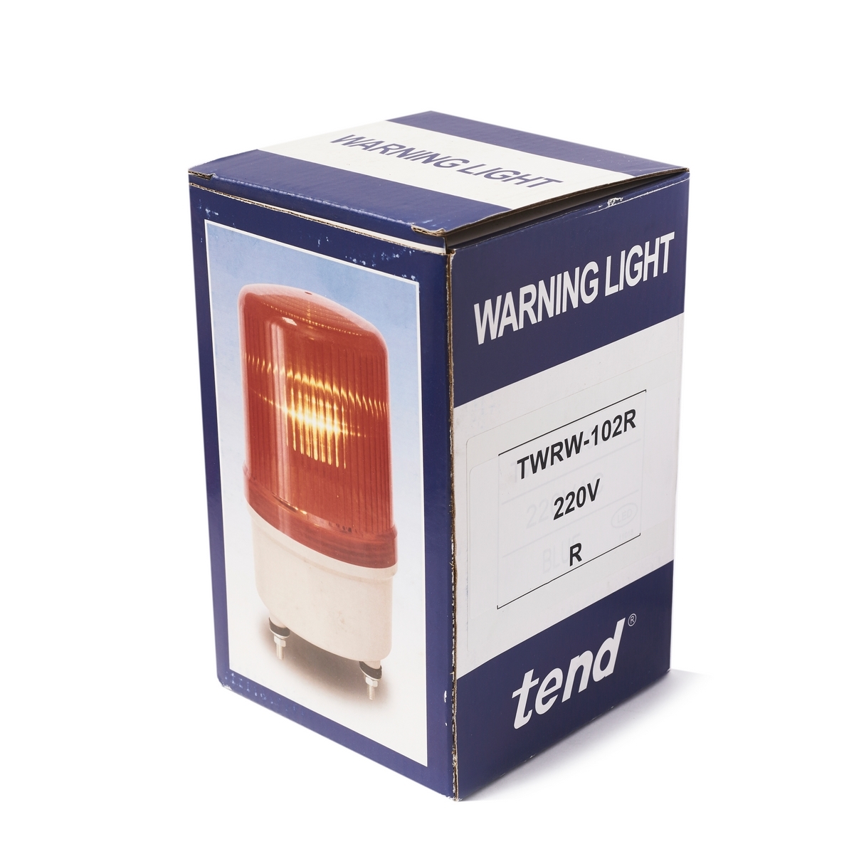 TWFW-102Rไฟหมุนแบบกระพริบ100มม.สีแดง